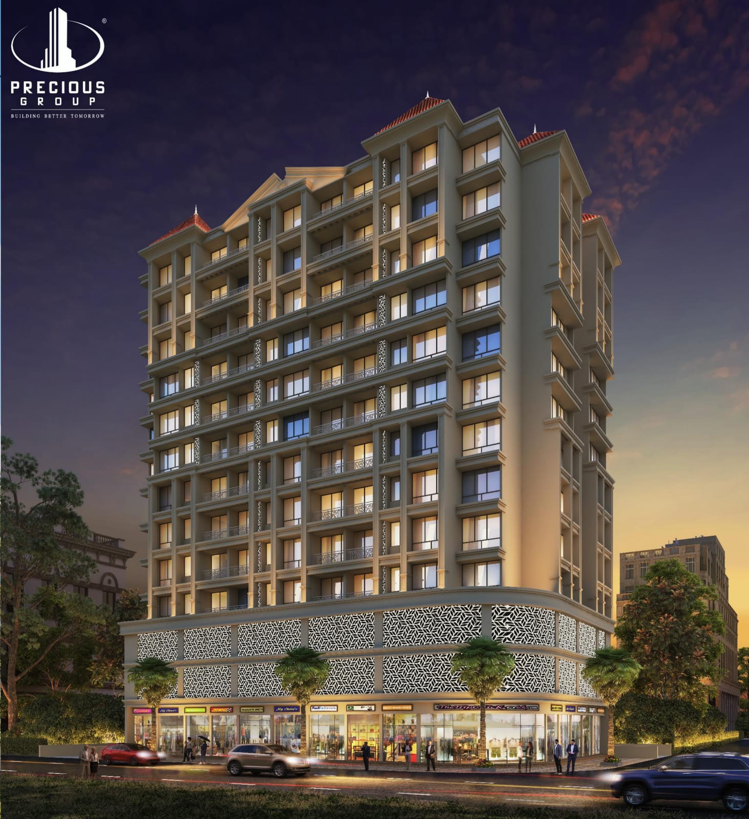 2 BHK 686 Sq.Ft. Apartment in Precious Krishna Hills