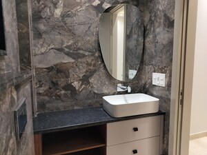 Bathroom in 3 BHK Builder Floor at Rajouri Garden – for Sale