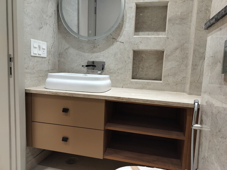 Bathroom, rajouri garden 3 Bedroom 1440 Sq.Ft. Builder Floor In Rajouri Garden Delhi 9087257