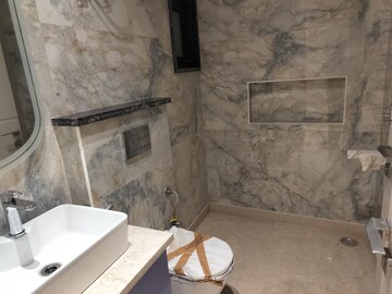 Bathroom in 3 BHK Builder Floor at Rajouri Garden – for Sale