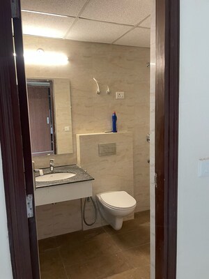 Bathroom in 3 BHK Apartment at Aerocity – for Sale