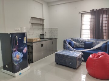 Living Room in 1 BHK Builder Floor at Madhapur – for Rent