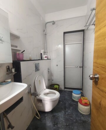 Bathroom in 2 BHK Apartment at Larkins Pride Palms, Kolshet Road – for Sale