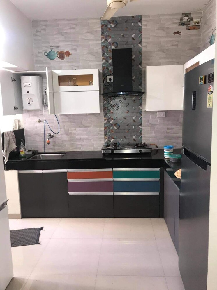 Kitchen, megapolis-smart-homes-ii-sunway 2.5 Bedroom 950 Sq.Ft. Apartment In Hinjewadi Pune 9087295