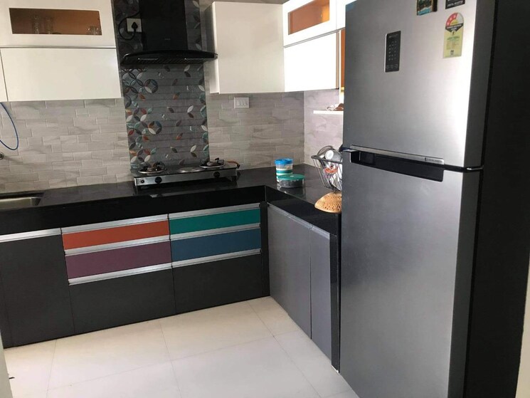 Kitchen, megapolis-smart-homes-ii-sunway 2.5 Bedroom 950 Sq.Ft. Apartment In Hinjewadi Pune 9087295