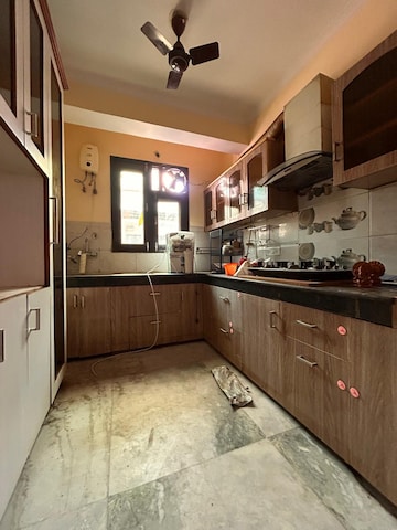 Kitchen in 3 BHK Builder Floor at Chattarpur – for Rent