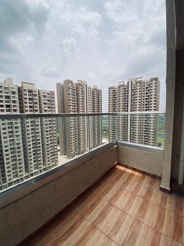 Balcony in 1 BHK Apartment at Mantra Mesmer, Keshav Nagar – for Rent