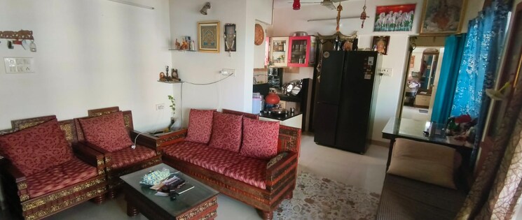 Living Room, prathamesh-amrutvel-phase-2 2 Bedroom 910 Sq.Ft. Apartment In Warje Pune 9087304