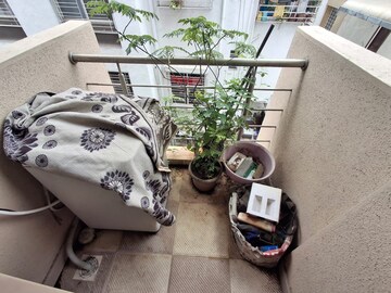 Balcony in 2 BHK Apartment at Vrindavan Residency Warje, Warje – for Sale