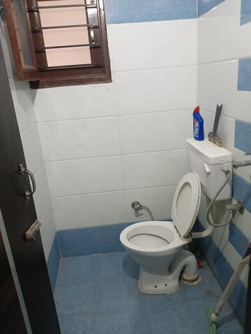 Bathroom in 2 BHK Apartment at Dhakoli – for Rent