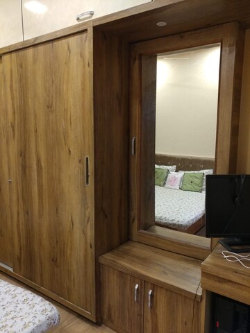Bedroom in 2 BHK Apartment at G K Jarvari, Pimple Saudagar – for Rent