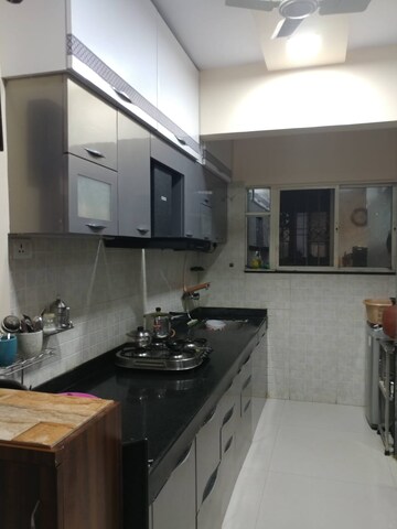 Kitchen in 2 BHK Apartment at G K Jarvari, Pimple Saudagar – for Rent