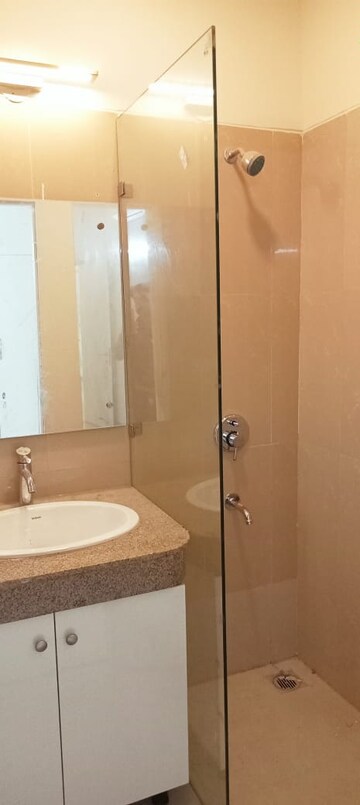 Bathroom in 3 BHK Apartment at Emaar Emerald Estate, Sector 65 – for Rent