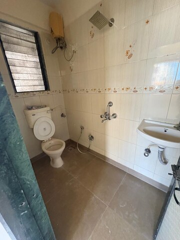 Bathroom in 3 BHK Apartment at Sai Shraddha CHS Chembur, Chembur – for Rent