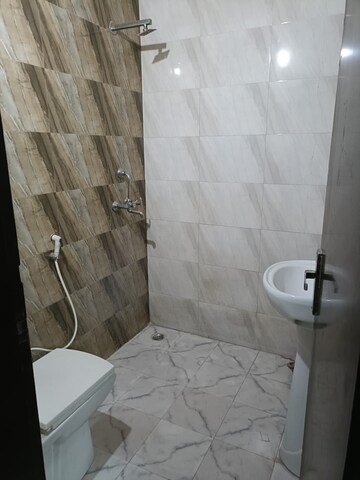 Bathroom in 2 BHK Builder Floor at Chattarpur – for Rent