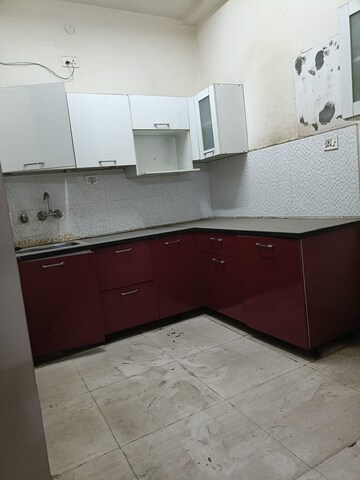 Kitchen in 2 BHK Builder Floor at Chattarpur – for Rent
