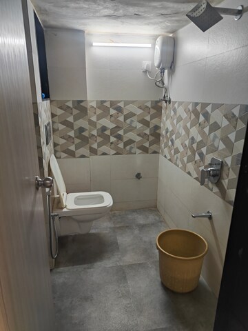 Bathroom in 2 BHK Apartment at Vasai West – for Rent