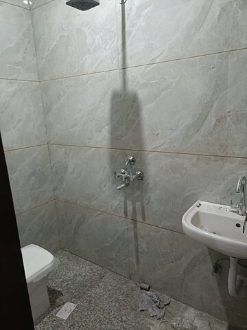 Bathroom in 1 BHK Builder Floor at Chattarpur – for Rent