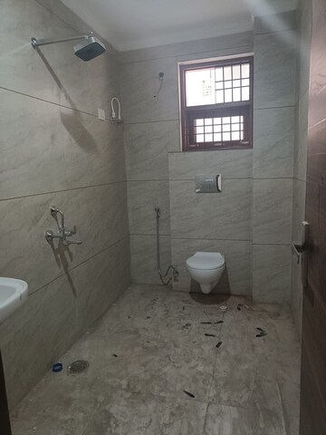 Bathroom in 2 BHK Builder Floor at Chattarpur – for Rent