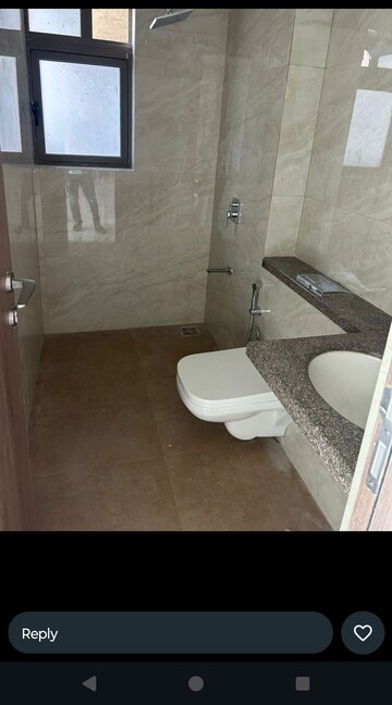 Bathroom in 3 BHK Apartment at Tricity Natraj, Chembur – for Rent