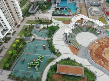 3 BHK Apartment – Garden View at Rajapushpa Provincia, Narsingi - for Rent