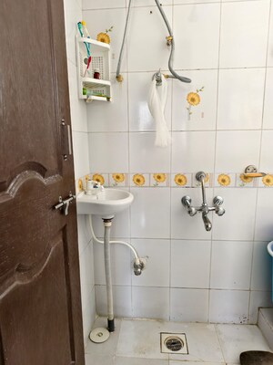 Bathroom in 2 BHK Apartment at Ramkrishna Paradise, Dhayari – for Sale