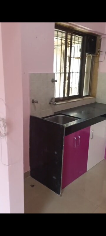 Kitchen in 3 BHK Apartment at Sheth Vasant Athena, Laxmi Nagar – for Rent