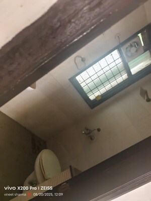 Bathroom in 3 BHK Builder Floor at Maidan Garhi – for Sale