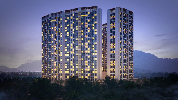 Exterior View, superb-yogakshema-residency 1 Bedroom 419 Sq.Ft. Apartment In Giravale Navi Mumbai 9087489