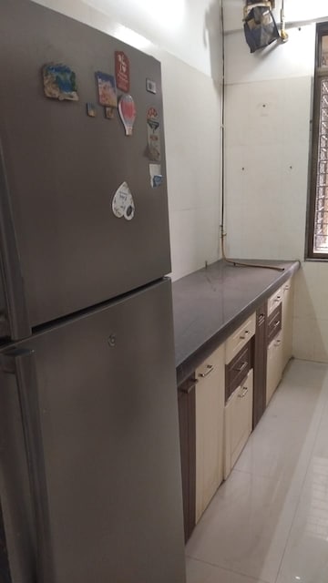 Kitchen in 3 BHK Apartment at Safal Nav Parmanu CHS, Chembur – for Rent