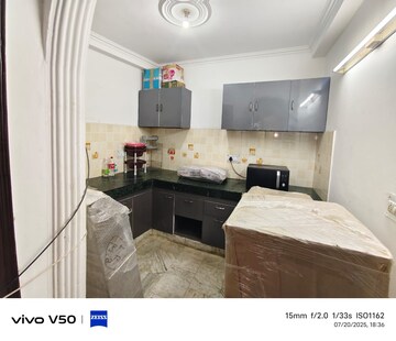 Living Room in 3 BHK Builder Floor at Chattarpur – for Rent