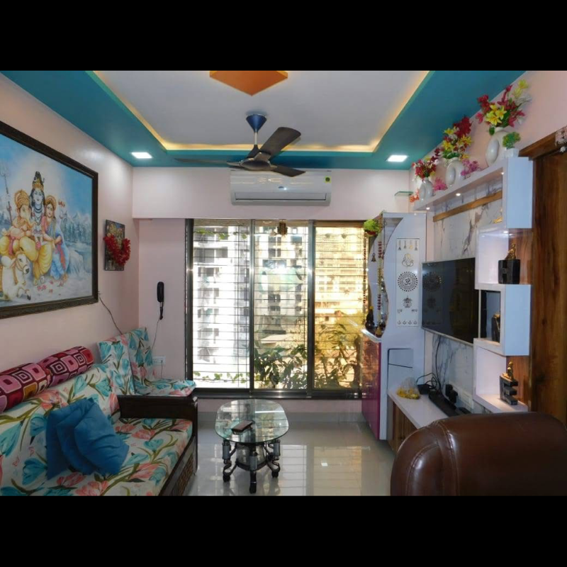 1 BHK + Servant Room 500 Sq.Ft. Apartment in Raj Niwas Malad West