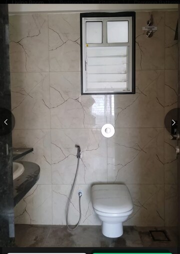 Bathroom in 2 BHK Apartment at Shubh Shagun, Kharadi – for Rent