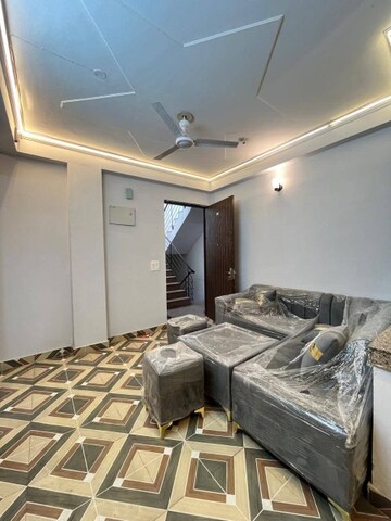 Living Room in 1 BHK Apartment at Freedom Fighters Enclave – for Rent