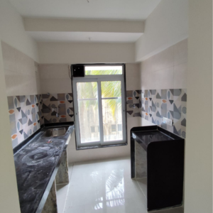 Kitchen in 1 BHK Apartment at VL Savli Eastern Groves Phase 1, Vikhroli East – for Sale