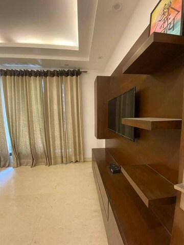 Living Room in 3 BHK Apartment at Freedom Fighters Enclave – for Rent