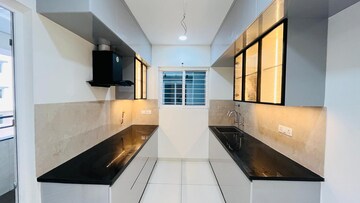 Kitchen in 2 BHK Apartment at Aparna Sarovar Zicon, Nallagandla – for Rent