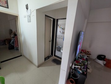 Building Lobby in 1 BHK Apartment at Sancheti Dreamcastle, Wakad – for Rent