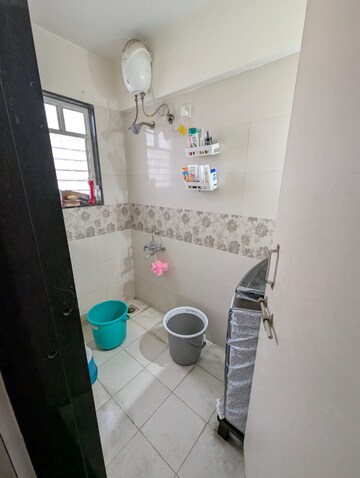 Bathroom in 1 BHK Apartment at Sancheti Dreamcastle, Wakad – for Rent