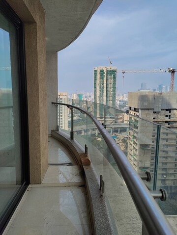 Balcony in 3 BHK Apartment at Sunteck City Avenue 1, Goregaon West – for Rent