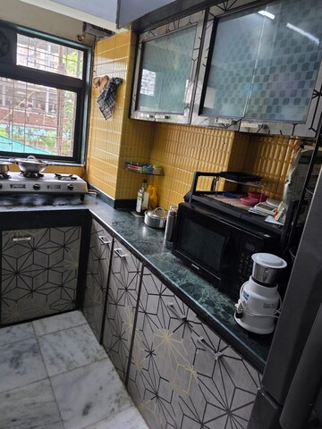 Kitchen in 1 BHK Apartment at Lok Yamuna, Andheri East – for Rent