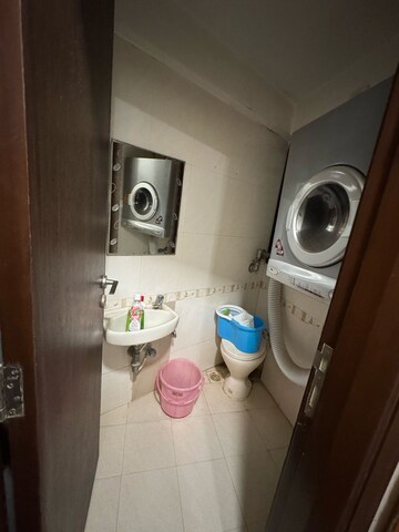 Bathroom in 3 BHK Apartment at Oberoi Realty Splendor, Andheri East – for Rent