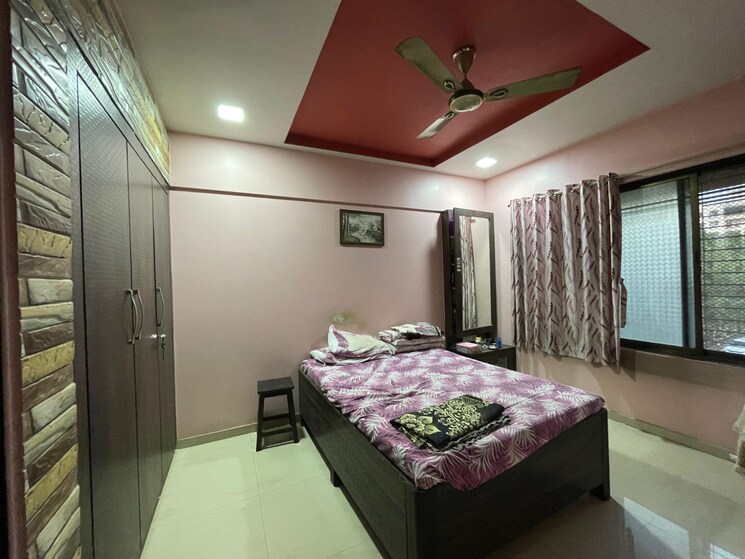Bedroom, rutu-estate 1 Bedroom 415 Sq.Ft. Apartment In Brahmand Thane 9088029