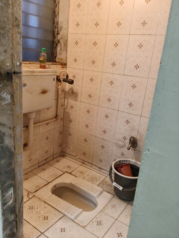 Bathroom in 1 RK Apartment at Krishna Galaxy Santacruz, Santacruz East – for Rent