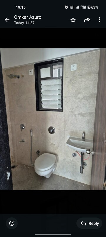 Bathroom in 2 BHK Apartment at UK Iridium, Kandivali East – for Rent