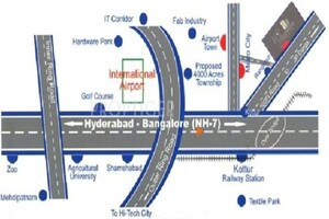  Plot – Map Location View at Kothur - for Sale