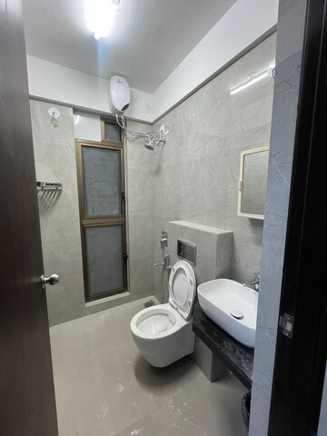 Bathroom in 2 BHK Apartment at Raymond Ten X Habitat, Pokhran Road No Two – for Rent