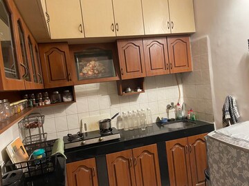 Kitchen in 1 BHK Apartment at Mohini Mansion, Mahim – for Sale