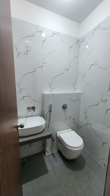 Bathroom in 2 BHK Apartment at Lodha Grandezza, Wagle Industrial Estate – for Rent
