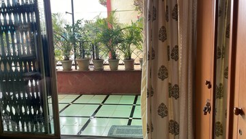Balcony in 3 BHK Apartment at Gurunam Holy Palace, Andheri East – for Rent